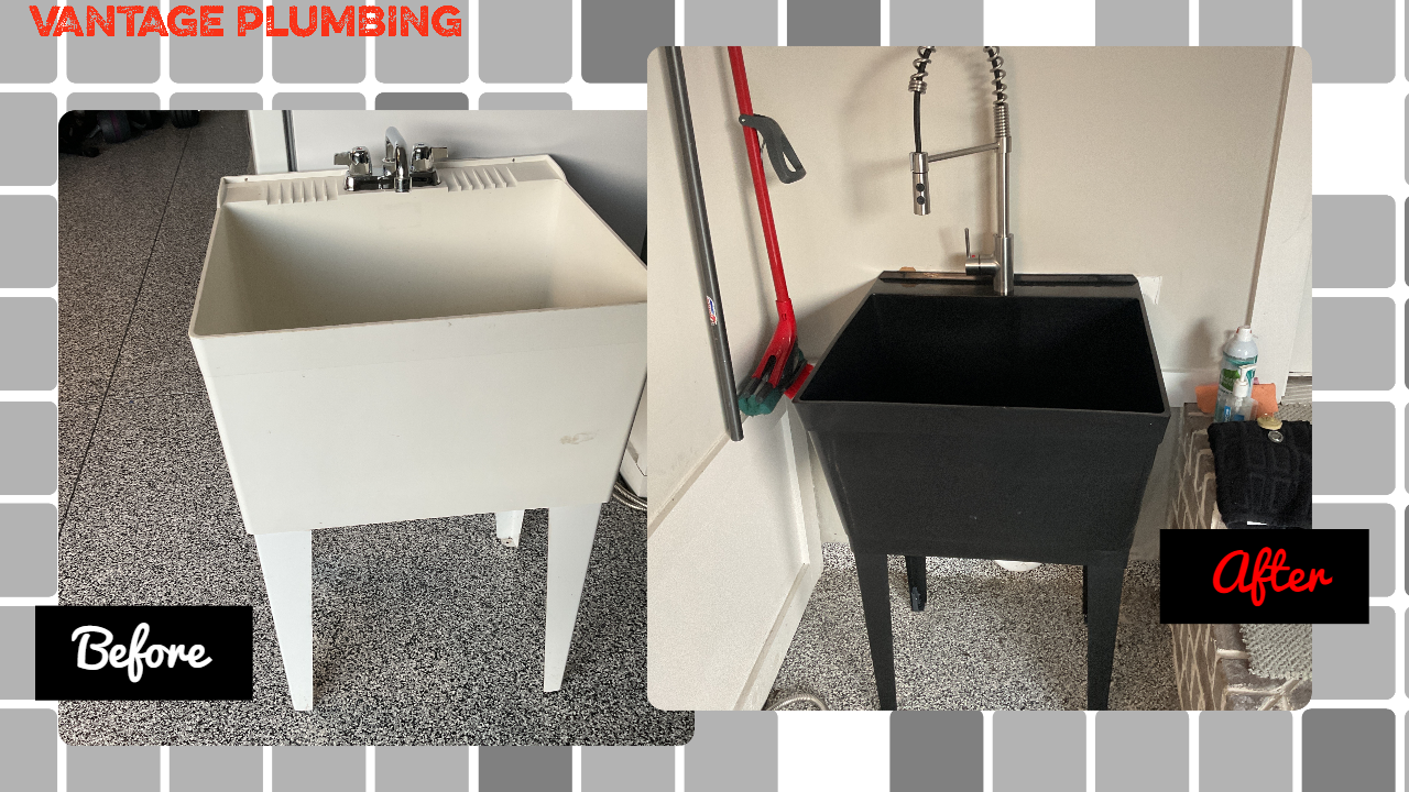 Calabash plumbing before and after